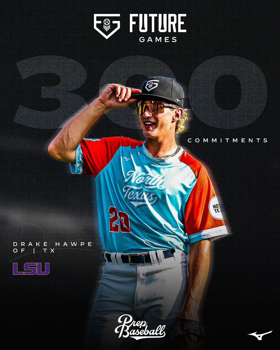 prepbaseball's tweet image. 📡 #PBFG25: ℂ𝕠𝕞𝕞𝕚𝕥𝕞𝕖𝕟𝕥 𝕋𝕣𝕒𝕔𝕜𝕖𝕣 📡

3️⃣0️⃣0️⃣ Division 1 commitments and counting from the 2025 Prep Baseball Future Games at @LakePointSports 👏  

🔗: loom.ly/swL69FE | @MizunoSportsUSA