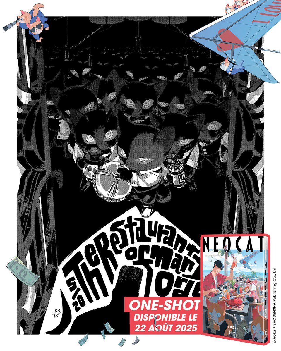 Les chats se sont habitués aux humains et ont intégré la société comme n’importe quel autre humain. 🙀

Ils travaillent…
Il y en a même qui surfent !!! 🏄🏻

Et pourtant, ils ont toujours ce qui fait qu’on les adore sous leur forme originelle.

« NEOCAT » c’est disponible !