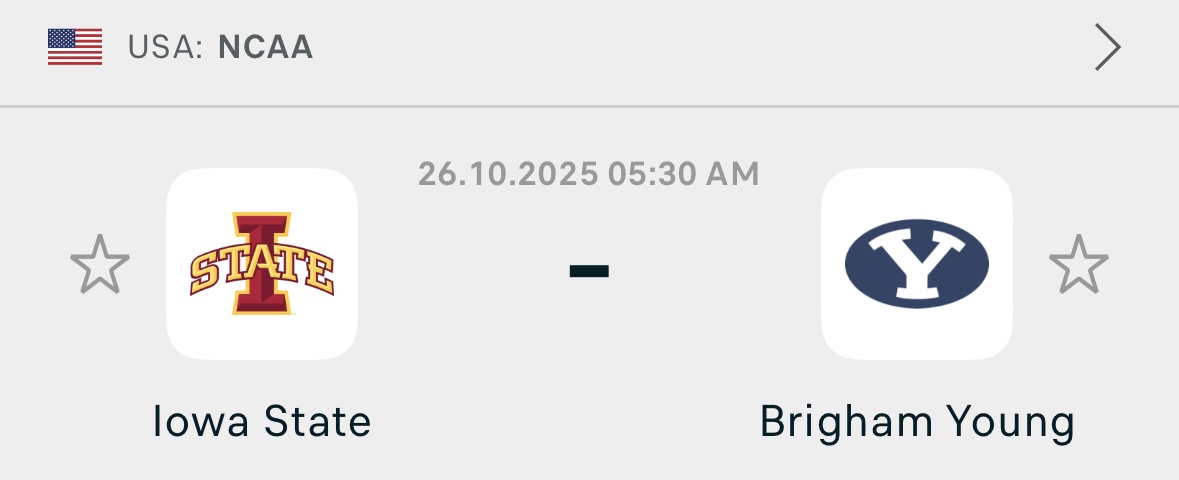 AFTERNOON CFB 30U SUPERMAX 🏈🧨 

I'll be DMing this play to the real ones and to those that truly appreciate it. Let’s finish the day with another massive winner. 

BIGGEST BET OF THE SEASON!!!

GAME: BYU vs ISU

𝗥𝗧/𝗥𝗘𝗣𝗟𝗬/𝗟𝗜𝗞𝗘 𝗧𝗛𝗜𝗦 𝗜𝗙 𝗬𝗢𝗨 𝗪𝗔𝗡𝗧 𝗜𝗧 ‼️