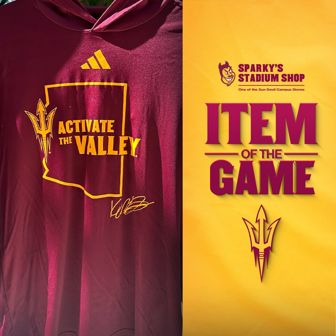 Make sure to stop by Sparky's Stadium shop to purchase today's item of the game!

🔗 ow.ly/ltUl50XhWKL