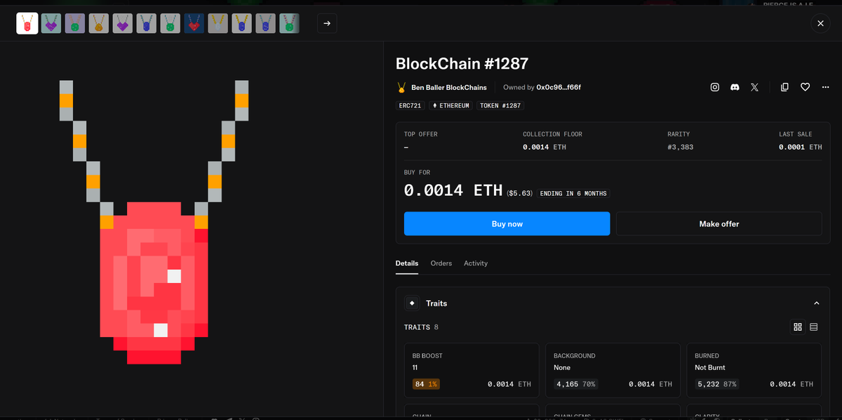 Pierce_nft's tweet photo. Remember The Blockchain is forever ⛓️ https://t.co/zW7KcvJnoL