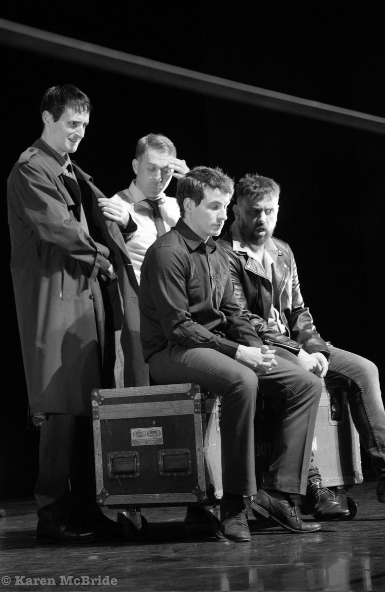 GarientLyons's tweet photo. More amazing Photos from Kaz McBride. From our performance at the @rncmlive Manchester.

#newdawnfades #joydivision #tour2025 #theartre #stage #play #bernarnsumner #garientlyons #actor #garient #tinorb #rncm #manchester #kazmcbride #karren https://t.co/tQnH2KFZRq