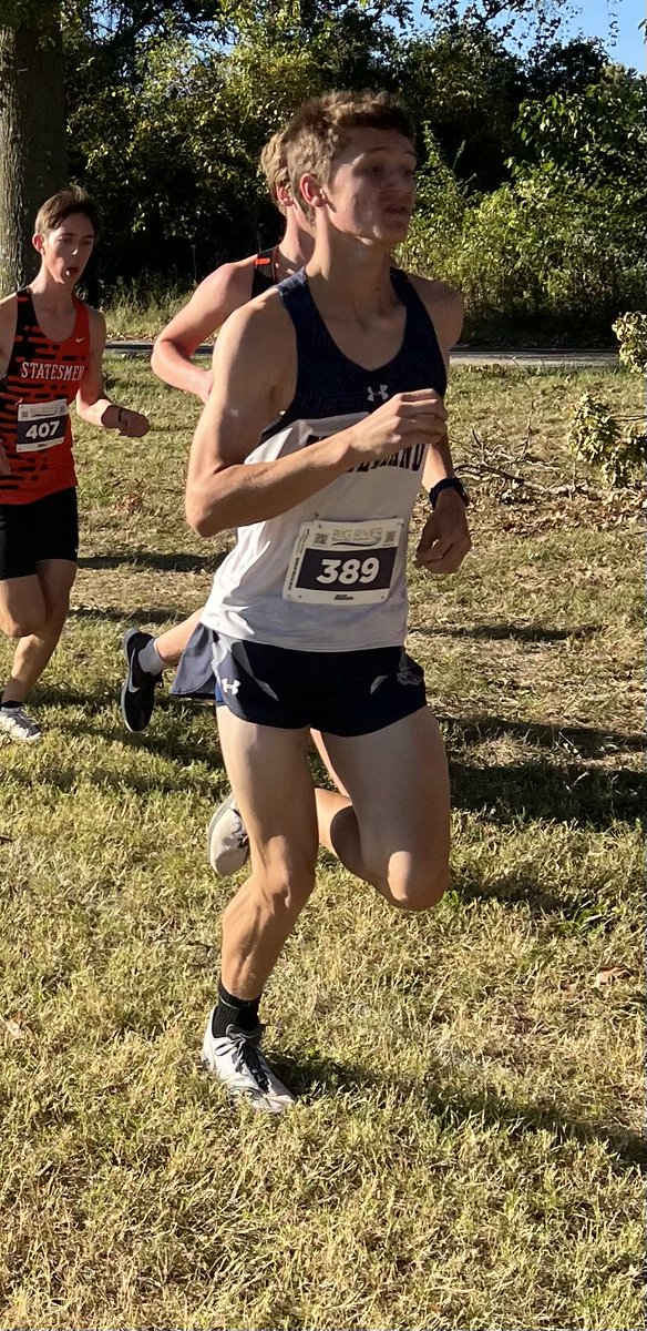 And not forgotten - we had 2 athletes join the 17 club!

Ethan Gary and Wyatt Zerr both PR’d and broke 18 min at Big River.  These two continue to compete with each other all season! 

#timberlanddistance25