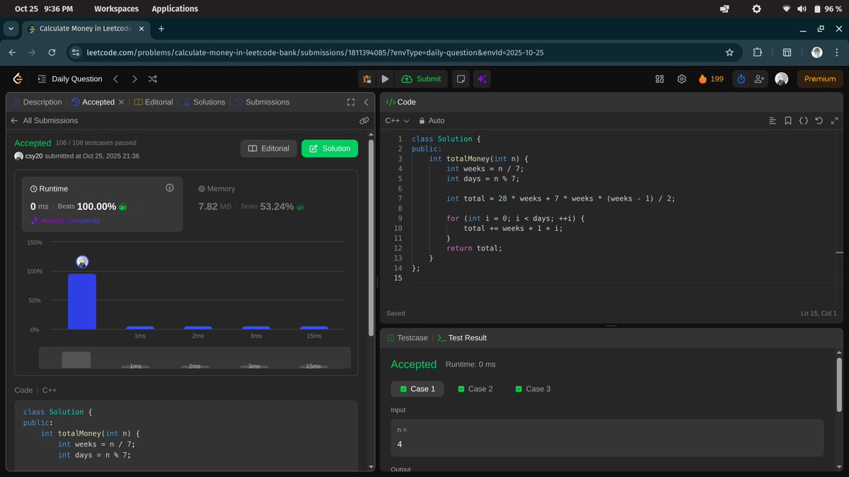 the__csy20's tweet image. #Day252 of coding:
-leetcode POTD 
#DSA #LeetCode