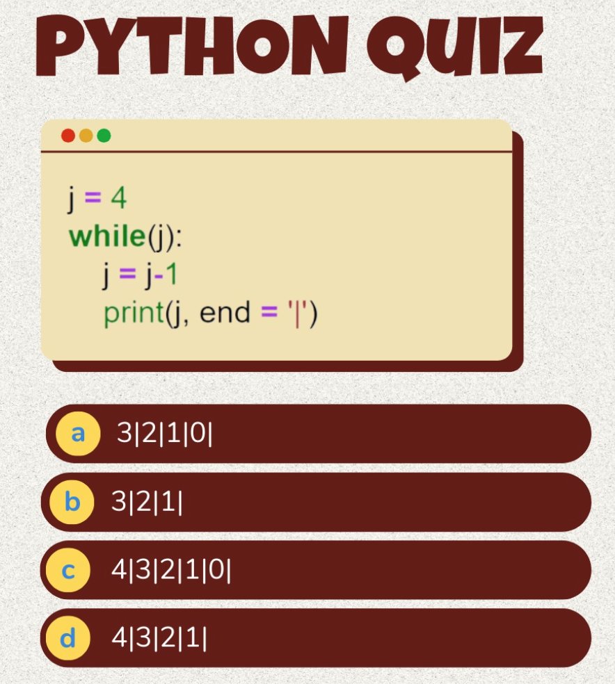 PythonPr's tweet image. Python Question / Quiz; What is the output of the following Python code, and why? Comment your answers below!