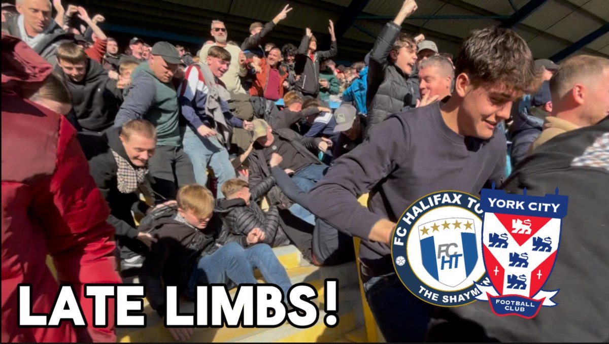 New Video🚨

<a href="/FCHTOnline/">FC Halifax Town</a> scored first and played well in the 1st half

<a href="/YorkCityFC/">York City FC</a> late limbs for equaliser and what was meant to be a winner!

Video⬇️

youtu.be/4iuKQCnxVJ8?si…

#ycfc #Shaymen 

<a href="/HarryYcfc7721/">Harry</a> <a href="/SthStndMstermen/">South Stand Minstermen</a> <a href="/MinstermenNOR/">Minstermen Norway</a> <a href="/NL_Minstermen/">The Dutch Minstermen</a>