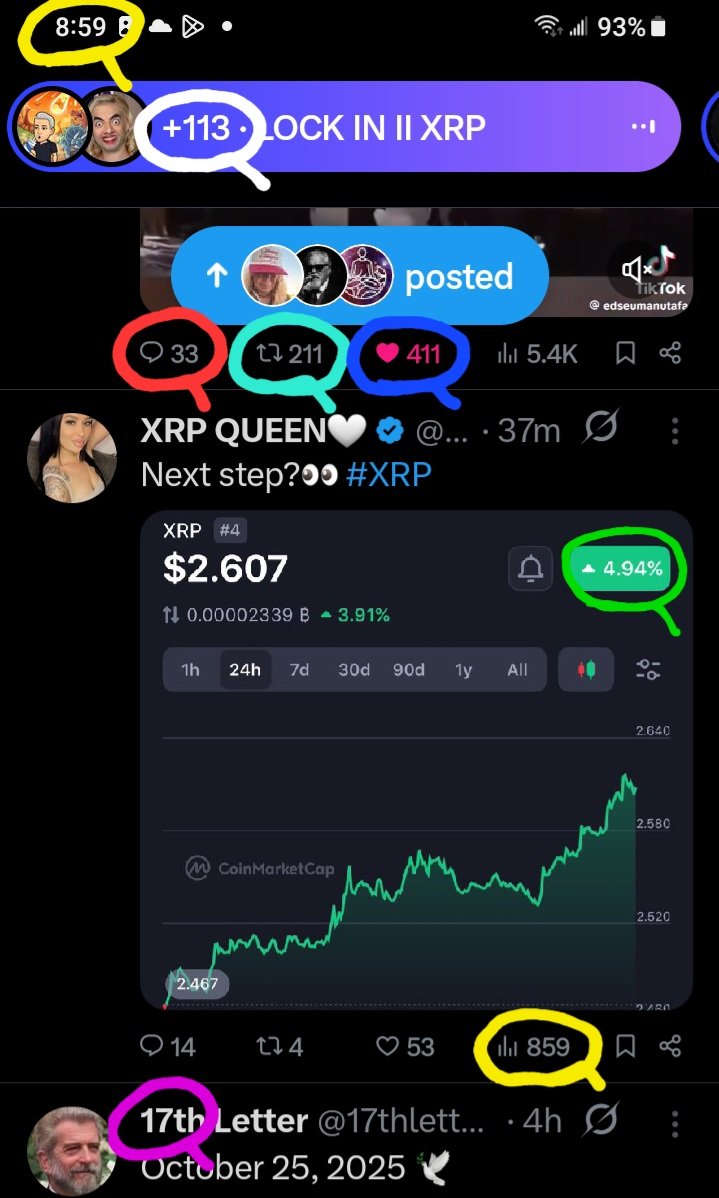 DeanDavis33's tweet image. 🐸1️⃣7️⃣ #Seventeen
🦋3️⃣3️⃣ #ThirtyThree  
2️⃣1️⃣1️⃣ #TwoOneOne 
4️⃣1️⃣1️⃣ #FourOneOne 
🎰 #WhatAreTheOdds 🪽
4️⃣9️⃣4️⃣ #FourNineFour 
8️⃣5️⃣9️⃣ #EightFiveNine 
1️⃣1️⃣3️⃣ #OneOneThree