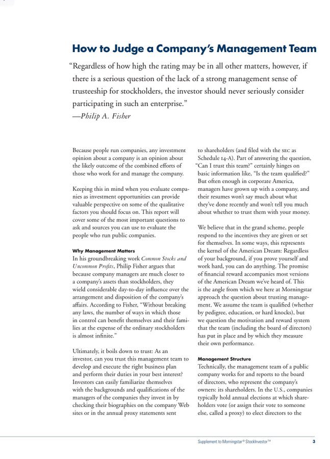 F_Compounders's tweet image. How to Judge a Company’s Management Team