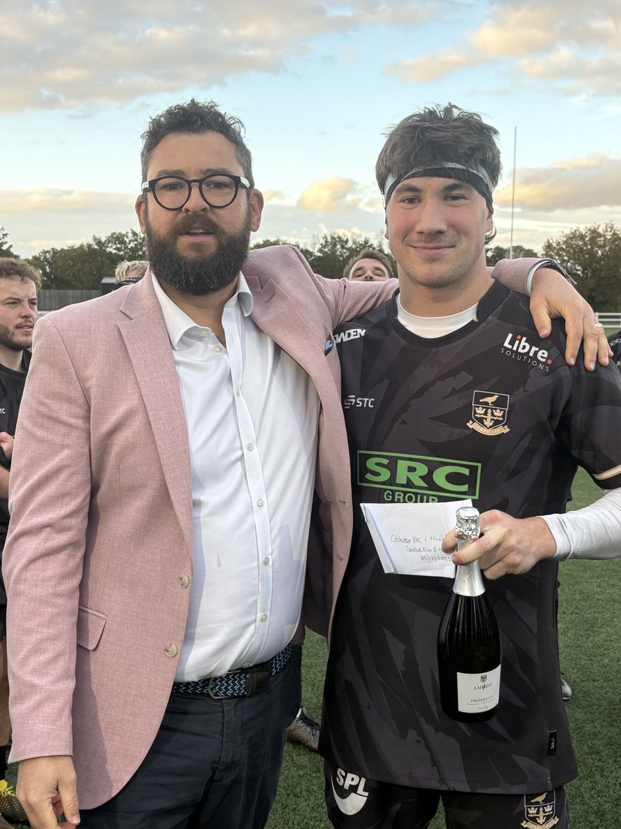 And the coaches’ player-of-the-match, sponsored by The Lexden Crown, goes to hat-trick man Ted Reid. Congrats Ted!