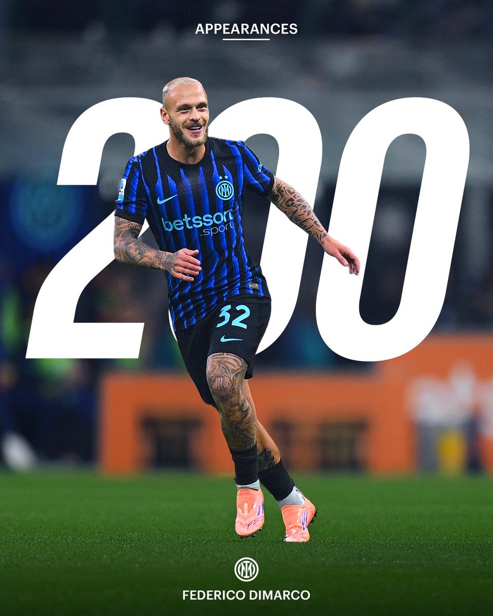 200 partite, una passione infinita 🖤💙
