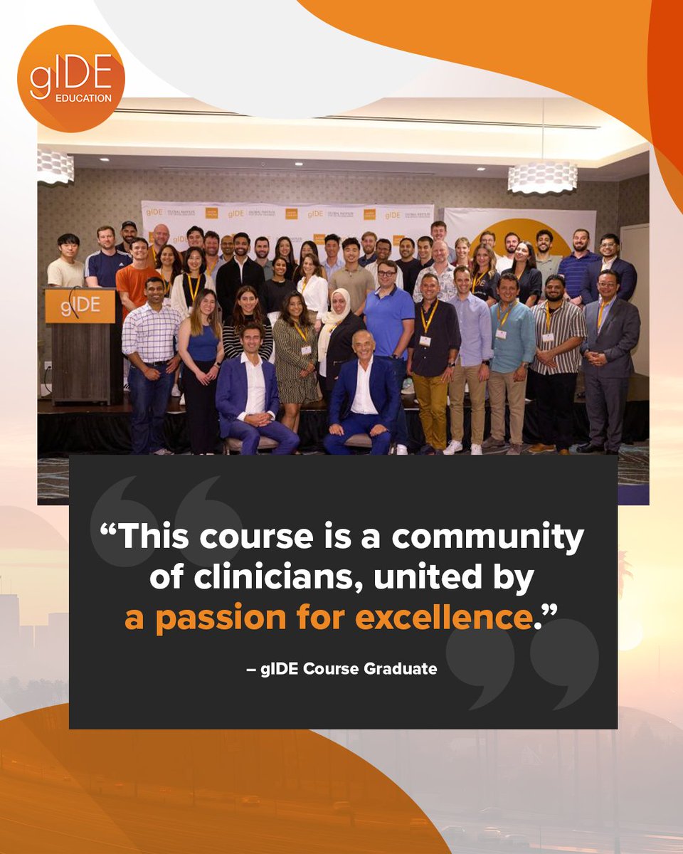 Dentistry is both art &amp; science — and community.
Join <a href="/gidedental/">gIDE</a> in Los Angeles, Dec 5–6, 2025, for Full Arch Solutions: From FP3 to FP1 with live surgery &amp; workshops.
Led by Drs. Jovanovic, Madison, Donev &amp; Aghvinian.
👉 events.gidedental.com/full-arch-live…