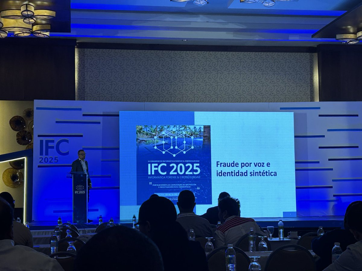 ElvinConce's tweet image. IX Congreso de Informática Forense y Ciberseguridad #IFC2025
