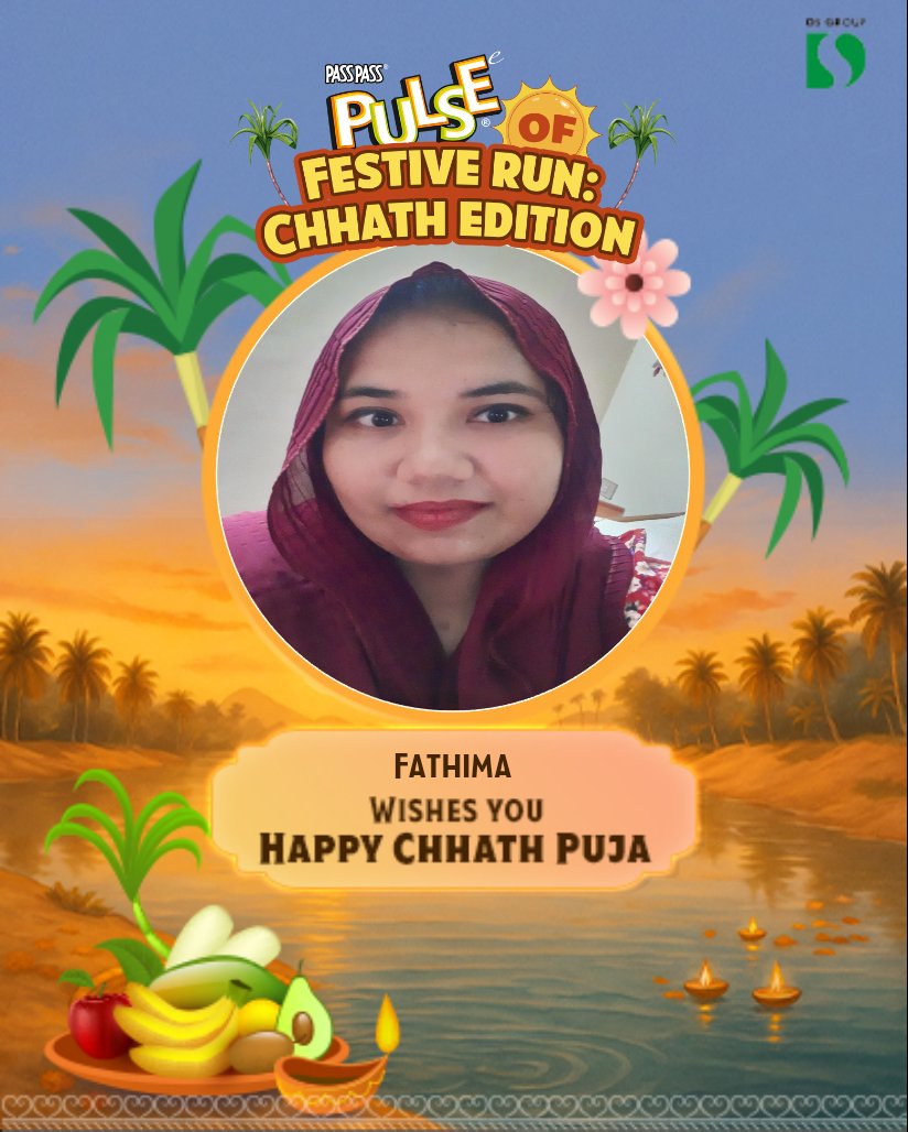 tweety_aysshh's tweet image. Here is my greeting card 
#PulseOfFestiveRunChhathEdition @PassPass_Pulse 

@vaibhavguptaa1 @viennay06 @SingerUsha_09