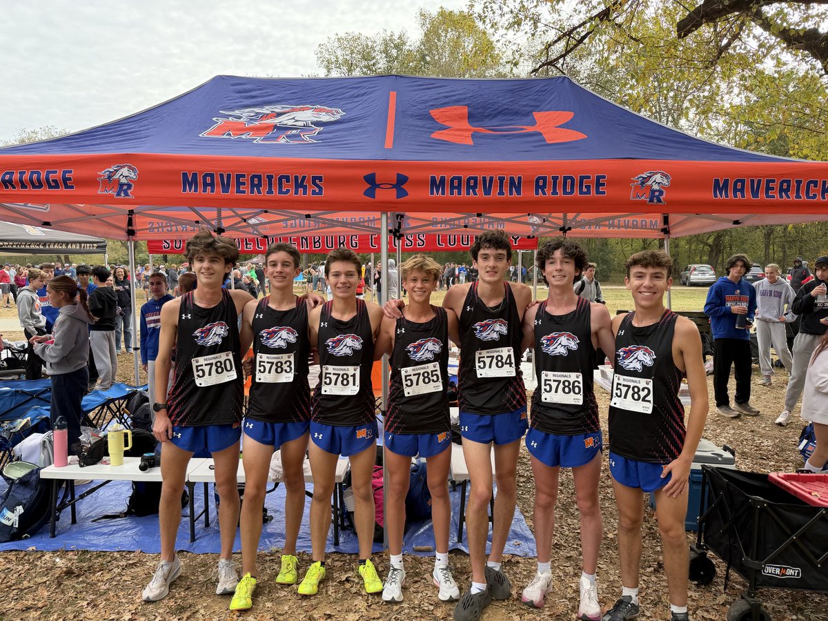 🏆 7A West Regional CHAMPS x2! 🏃‍♀️🏃‍♂️
Both our girls and boys teams brought home the title today! Couldn’t be prouder of the grit, teamwork &amp; heart out there. 💙🧡
Next stop: STATE! 🔥✈️ <a href="/MavAthletics/">Marvin Ridge Athletics</a> 
#RunAsOne #7AWestChamps #OnToState