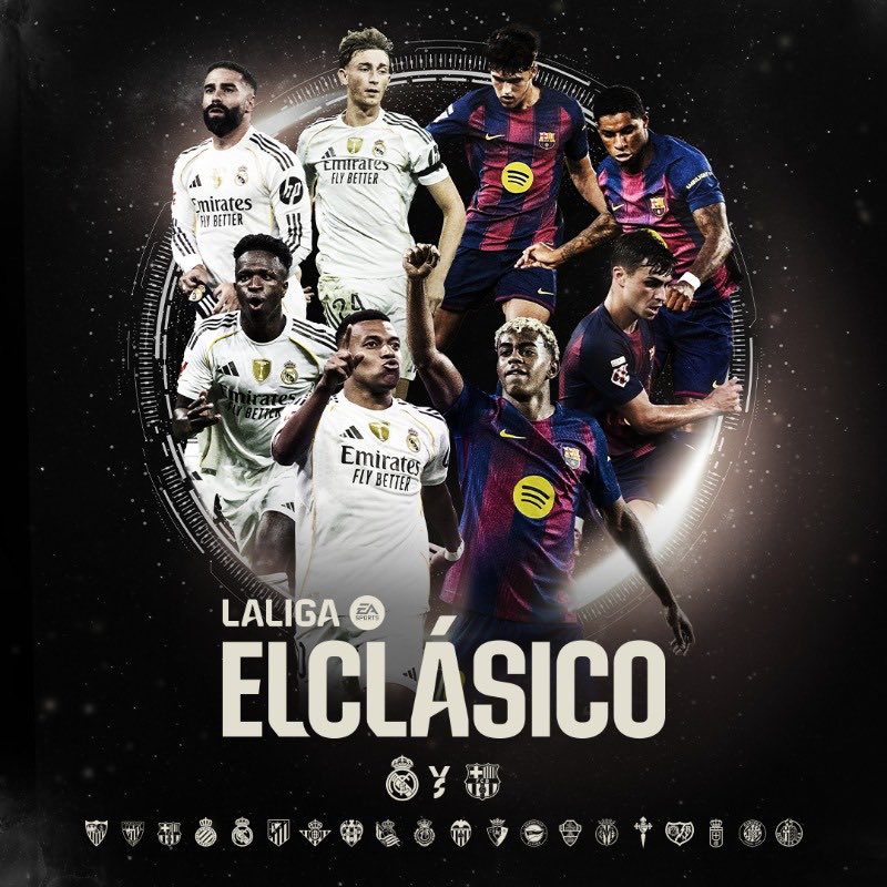 السلام عليكم مساء الخير ❤️

توقعاتكم للكلاسيكو غدا بين برشلونة و ريال مدريد 

شخصياً اتوقع فوز برشلونة بنتيجة 3-2 ، ماذا عنكم يا محنكين ؟