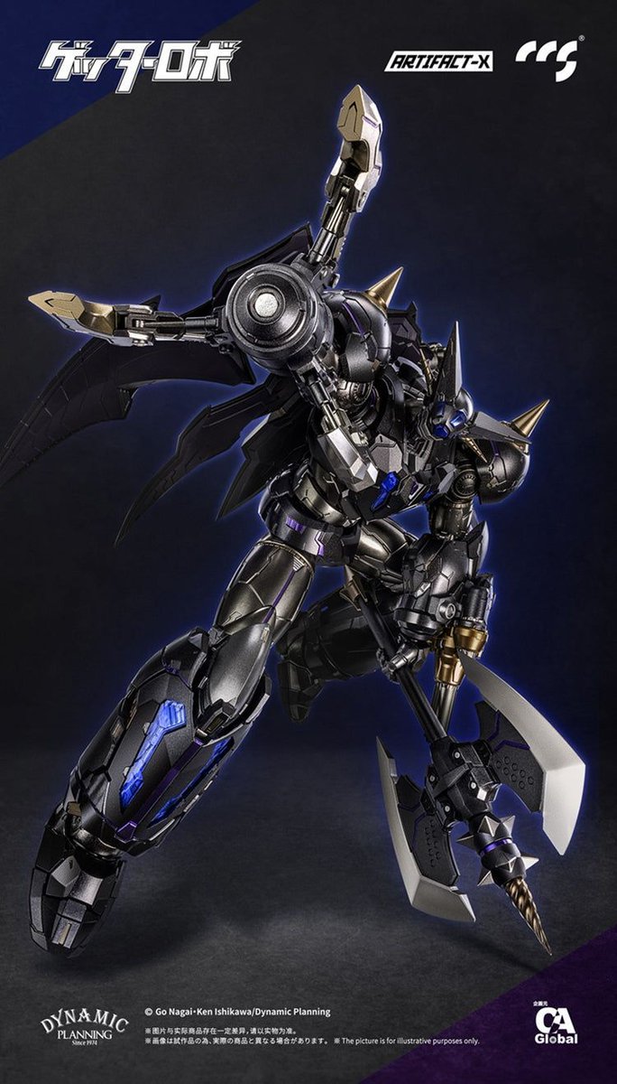 Tokullector's tweet photo. ⚫ PREORDER – CCS TOYS Black Gaita Sharp sculpting, dynamic presence—Black Gaita deploys from the Artifact-X line with metal build energy and premium finish.
🔗 Preorder here 👉 https://t.co/9wzLhpajmD
#MechaFigures #CCSTOYS #ArtifactX #BlackGaita https://t.co/Tb6hG2sSXG