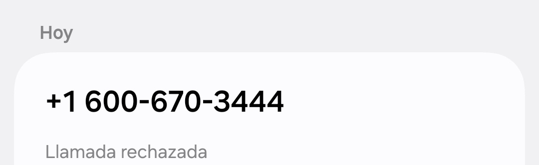 ¿A quién más lo spamean por teléfono con números de Canadá? 🤔
Cc <a href="/SERNAC/">SERNAC</a>