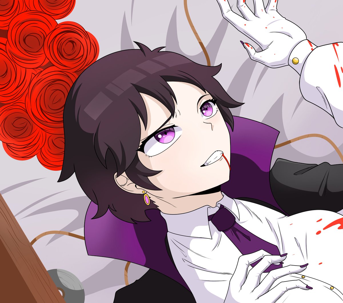 It seems that someone was very thirsty🧛‍♀️