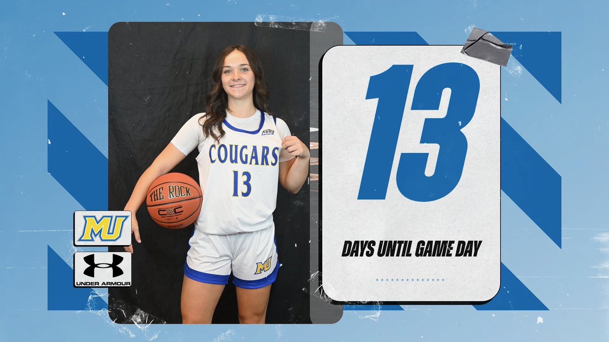 1️⃣3️⃣ Days until Game Day!🏀 #RollCougs