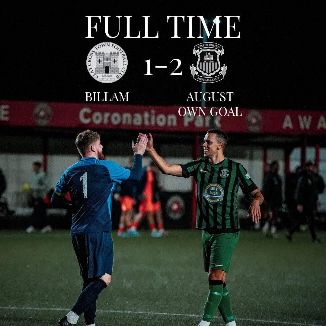 Took some digging in but we take the 3 points. 

August &amp; OG on the scoresheet for us 

GREEN ARMY 

🟢⚫️