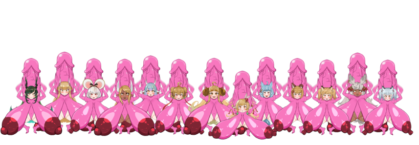 一人入ってなかったーーー!!!
全員集合!!!とりあえず並べてみた 