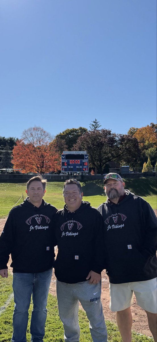 Our final game coaching.  17 years of Jr. Vikings teams.  Went out on top at Gould.  It’s been a pleasure gentleman.
