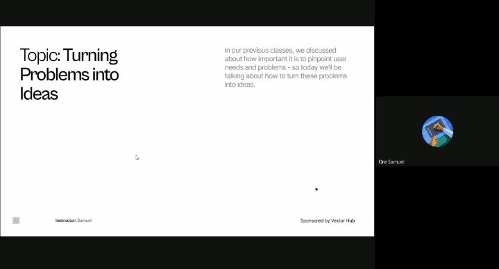 LabheSamson's tweet image. Day 3 of my #UIUX journey with @Vextorhub
we learned how to turn user problems into creative ideas, by identifying pain points and using ideation techniques for effective problem-solving.
Good design = solving the right problem. 
#DesignThinking #Ideation #techtraining