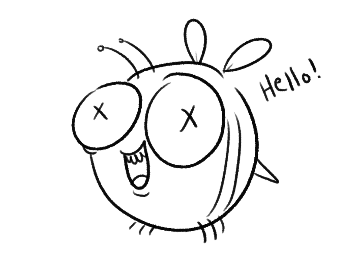 A silly little bee to you from me!