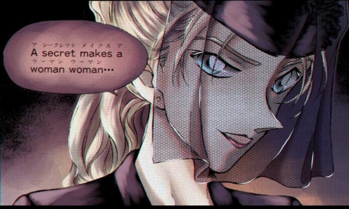 #فانز_كونان
"ثريد" 
في عالم يعج بالأصوات،هناك من غير التاريخ بصمت واحد!

وفي"كونان"،لم يكن ذلك أحد الأبطال أو الزعيم،بل امرأة اختارت الصمت فصنعت الأحداث..

لم تكن الأكثر قوة،ولا الأكثر ظهورًا،لكنها كانت الأكثر تأثيرًا،حديثي اليوم عن أعظم قرار غير القصة عن الاستثناء النادر،فيرموث!