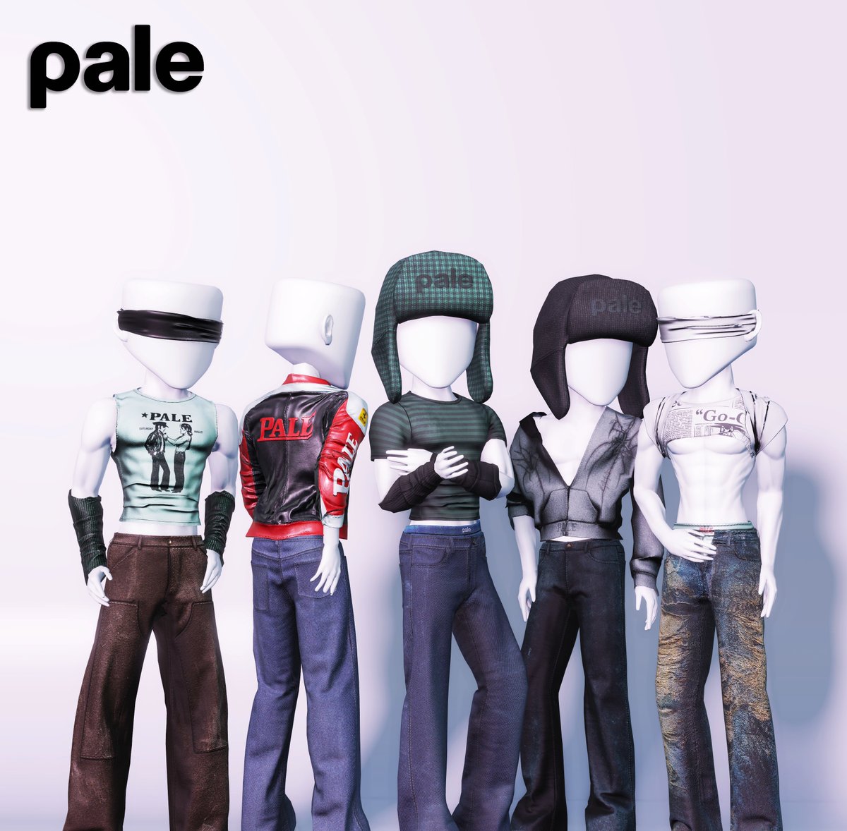 birkinsrbx's tweet image. New clothing drop in Pale out now!

#ROBLOX #robloxugc