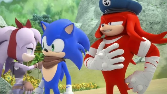 xaviersonline_'s tweet image. I liked that Sonic Boom made Knuckles bigger than the other characters