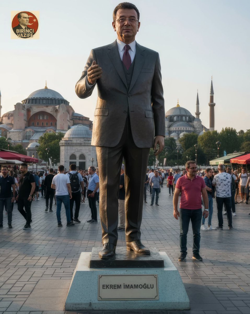 mehmetcakir_61's tweet photo. Taksim meydanına bu heykel dikilmeli ve altına büyük harflerle YÜZYILIN EN BÜYÜK HIRSLISI diye yazılmalı.. https://t.co/RmnzfK4lGd