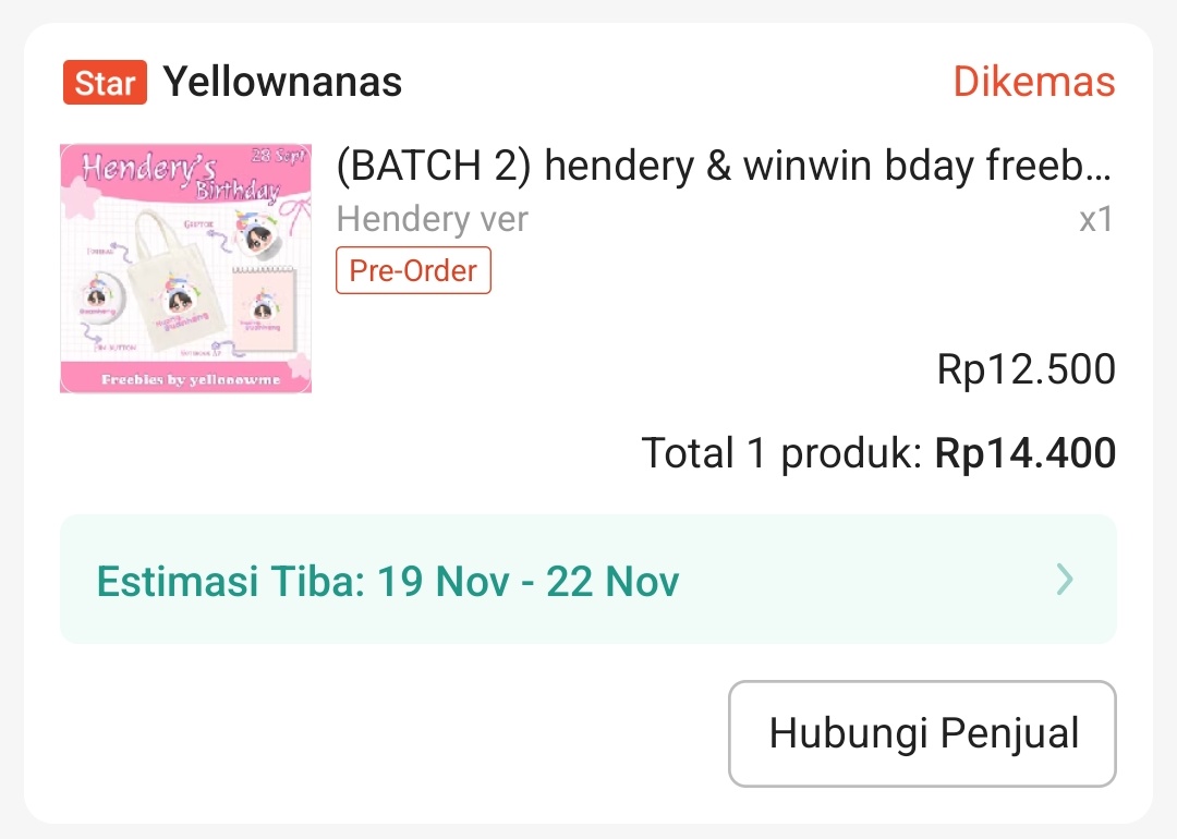 <a href="/Yellooowme/">yellow</a> alhamdulillah dapettt 😭😭😭😭🫶🫶 makasih banyaak kakk! 🥹♥