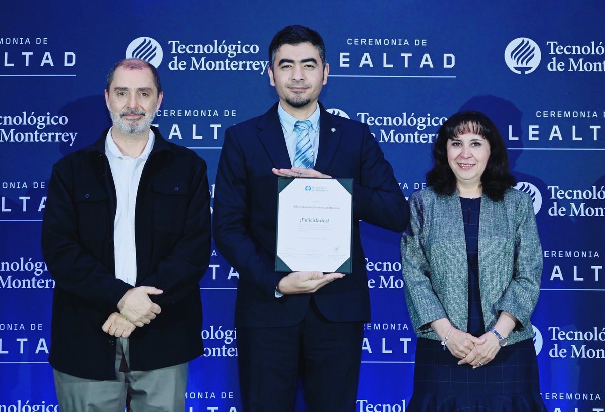 hatemmmabrouk's tweet image. On October 23, I celebrated 5 years at @TecdeMonterrey during the Ceremonia de Lealtad. A journey of growth, collaboration, and purpose.
Thank you, Tec! ❤️
#TecdeMonterrey #OrgulloTec #CeremoniaDeLealtad #ProfesoresTec #HigherEd #InternationalBusiness #HatemMabrouk