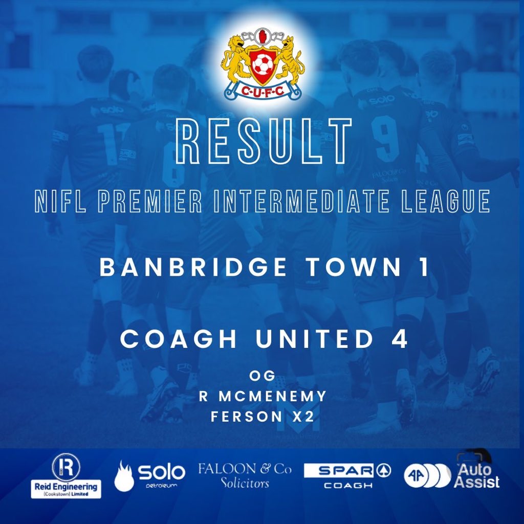 Coagh United FC (@coaghunitedfc) on Twitter photo 