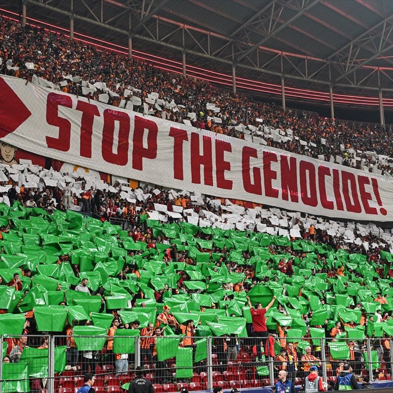 İsrail tarafı Galatasaray’ı UEFA’ya şikayet edecek. Gurur duyarız.
