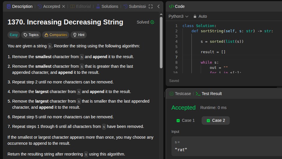 PrathEffect's tweet image. Day 32/101 ✅
Did 5 questions today — everything just clicked.
No overthinking, no debugging horror… just clean, smooth DSA flow.
Feels good when logic actually cooperates for once.
#LeetCode #DSA #100DaysOfCode