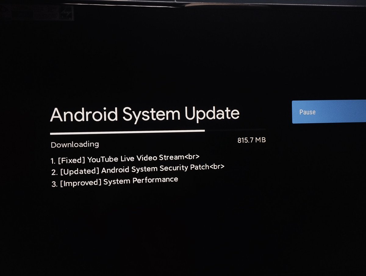 kaushik_akshit's tweet image. Found a small UI bug in the latest #MiTV Android System Update 👀
The changelog text isn’t parsing HTML tags, so &amp;lt;br&amp;gt; shows up literally.
Likely missing Html.fromHtml() or HtmlCompat.fromHtml() when rendering the update notes.
@XiaomiIndia @Xiaomi small thing, but worth polishing