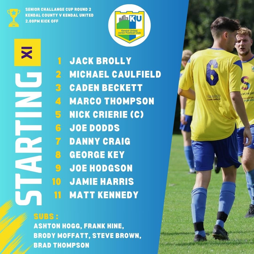 KUJFC's tweet image. Today’s lineup in our cup win 👇 

⚽️ Matt Kennedy 🅰️ Joe Dodds
⚽️ Matt Kennedy 🅰️ Joe Hodgson
⚽️ Matt Kennedy
⚽️ Jamie Harris  
⭐ Matt Kennedy - Absolutely unplayable today and a brilliant hat trick

💛💙