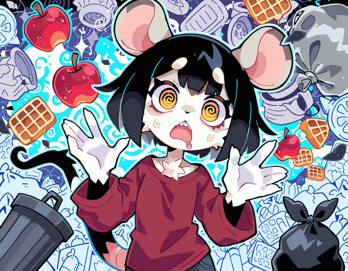 #AI OC - Gambie
Reupload of correct version