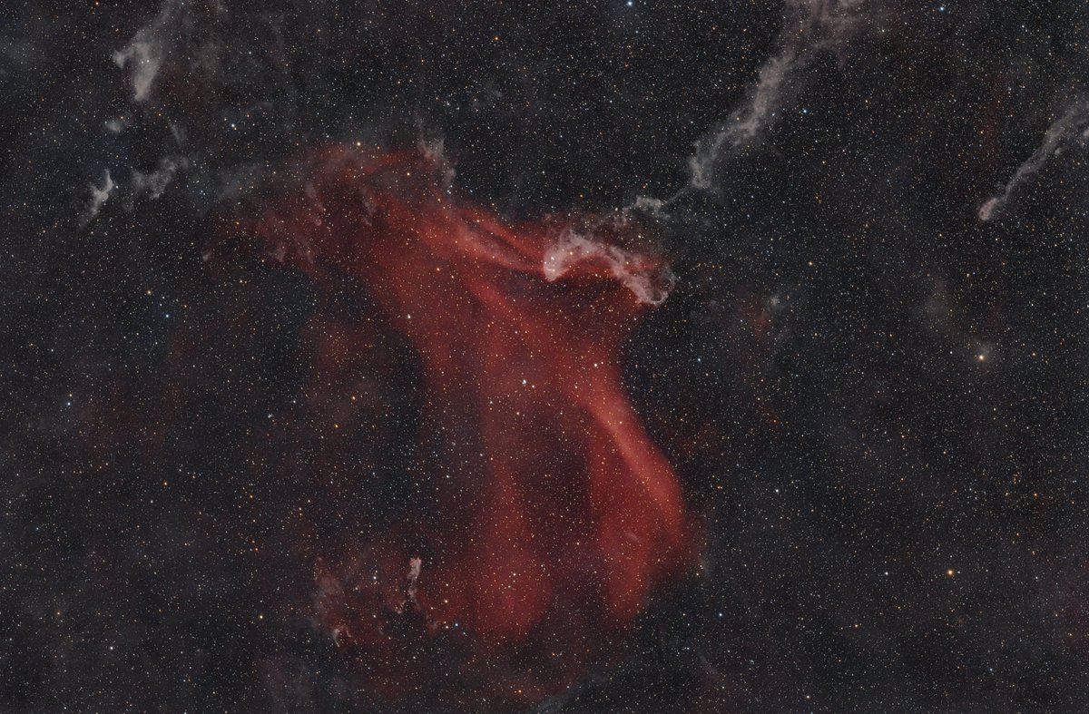 Another one I'm not convinced about, but certainly better than the other image I posted the other day.
Gecko nebula in Lacerta, this time wide angle with the Samyang 135's (and FRA400 for stars and Ha)
(NB It looks better on a small screen!!)