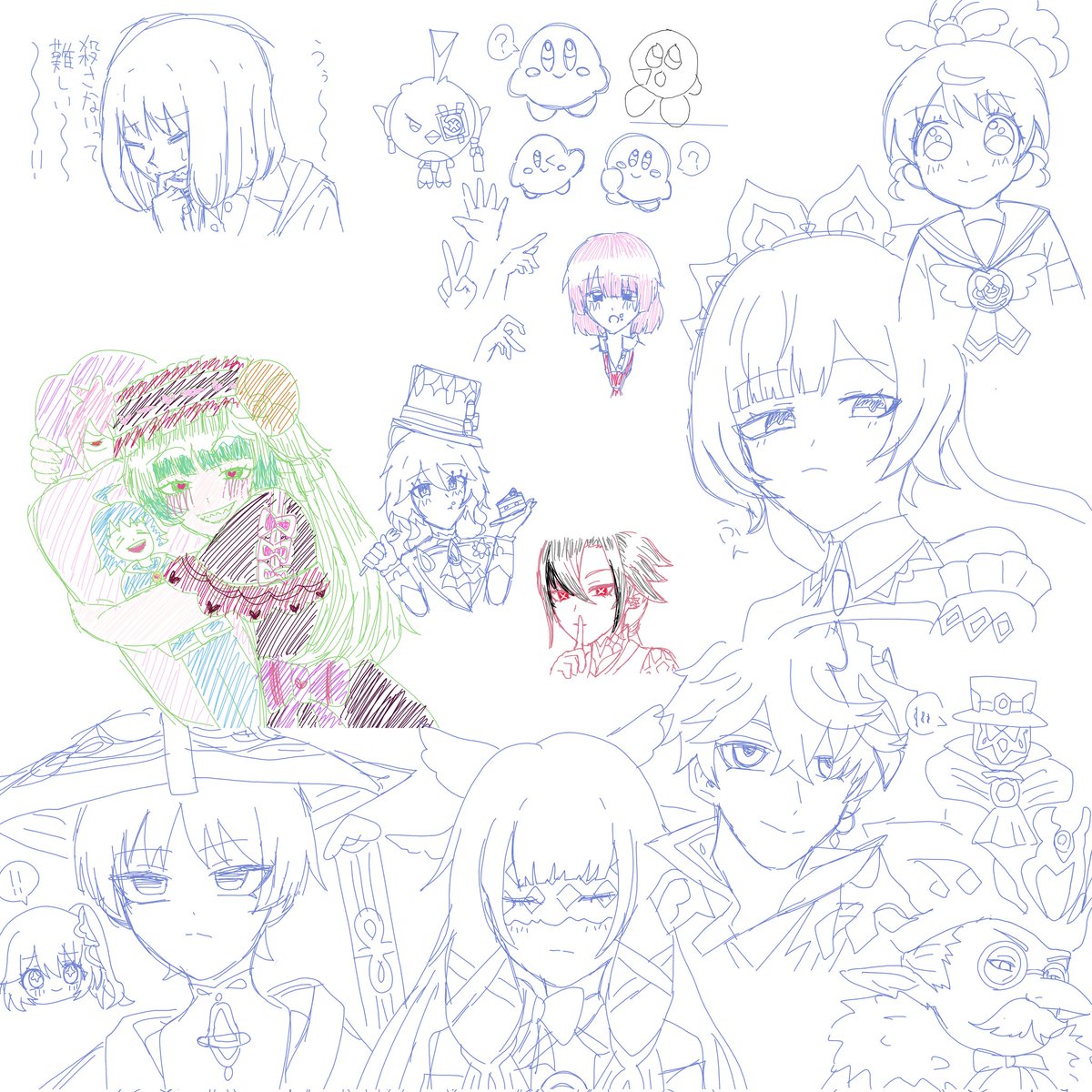 mayacha1127's tweet photo. 今日お友達と絵チャしました https://t.co/KEvcj7CiTE