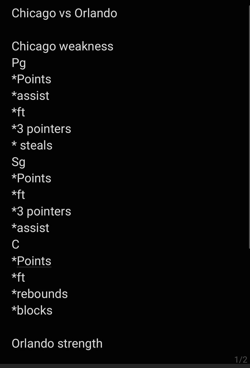 merrillboy601's tweet image. (Chicago vs. Orlando)
Lineup for now could change at game time.. #dabble #underdogfantasy #PrizePicks #pick6 #draftkings #drafters