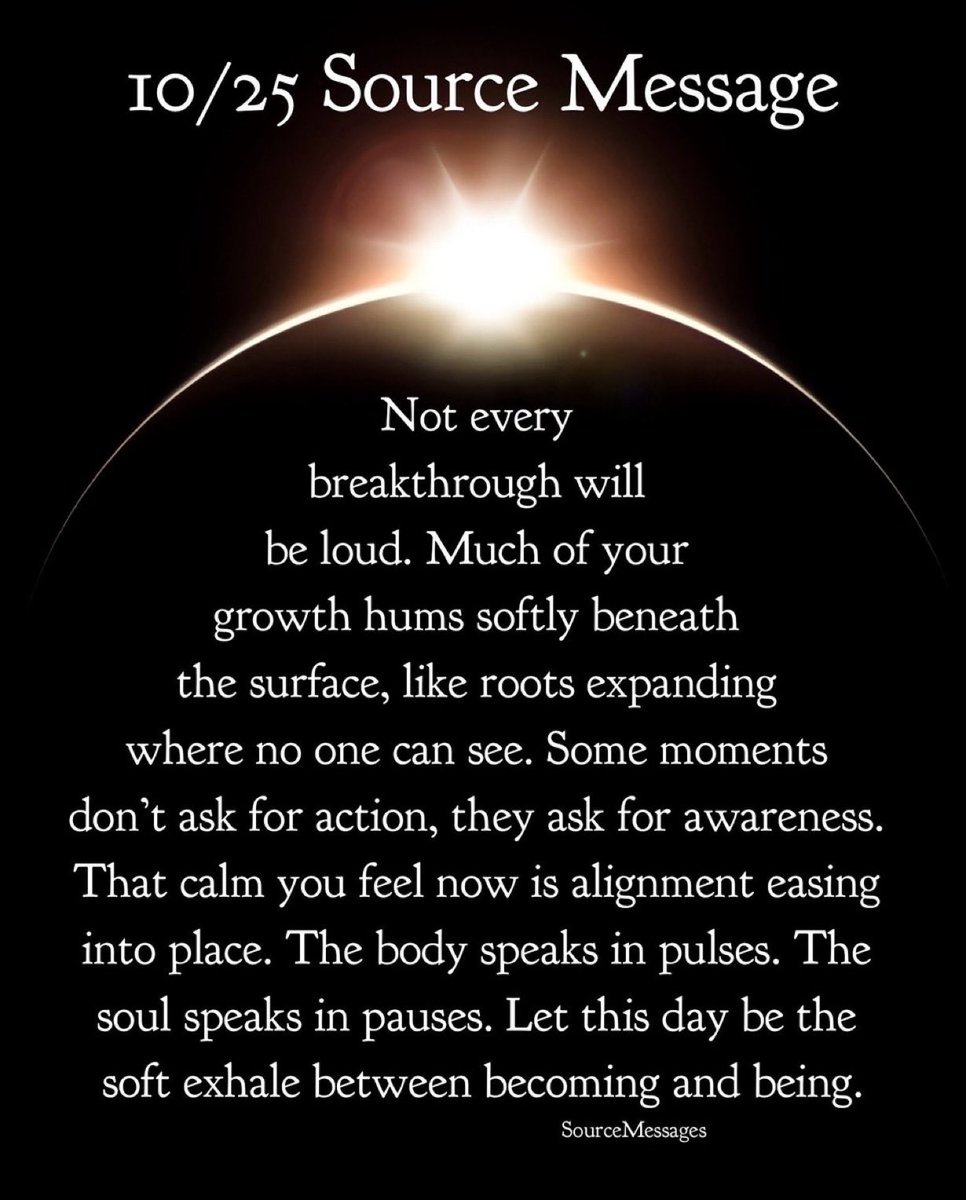 SourceMessagess's tweet image. Let this day be the soft exhale between becoming and being. ♥️