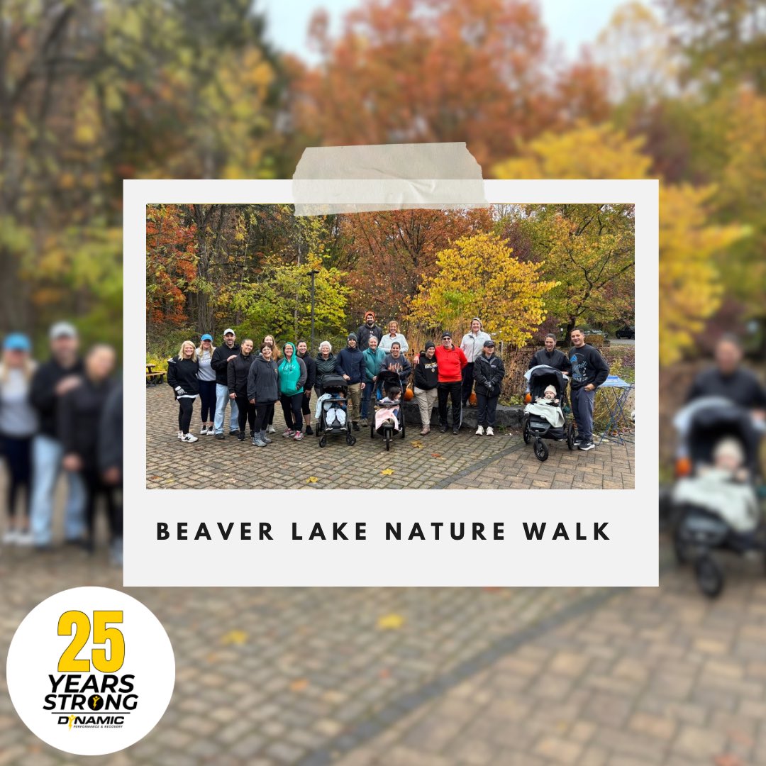 DHFitness's tweet image. Wrapped up 25 Years Strong with our Beaver Lake Nature Walk 

Huge thank you to everyone who joined us today — and to our entire Dynamic community for 25 incredible years of movement, recovery, and longevity💛

Here’s to the next 25! 

#25YearsStrong #DynamicPerformance