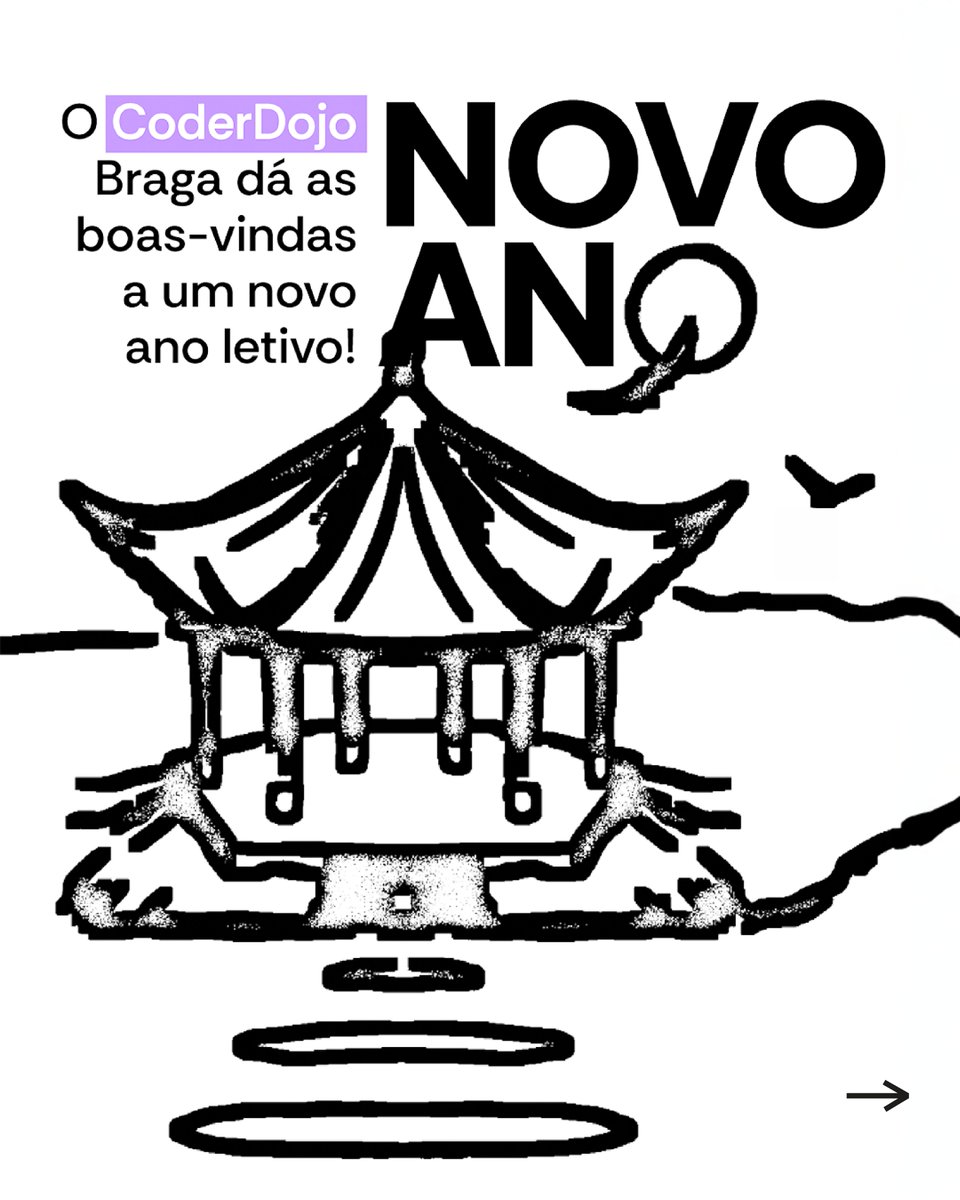 CoderDojoBraga's tweet image. O CoderDojo Braga dá as boas-vindas a um novo ano letivo cheio de energia, curiosidade e criatividade! 💜
Queremos continuar a inspirar jovens ninjas a explorar o mundo da programação! 🥋💻
E vamos abrir espaço a novos Mentores e Colaboradores!🤝 A 1.ª sessão é dia 8/11!