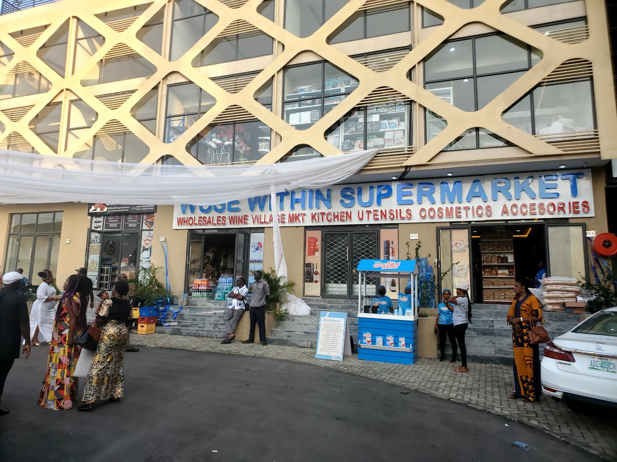 mrkessie's tweet photo. Congratulations to Wusewithin Supermarket on Opening of new Branch at Gaduwa!!!
Now you can get Urban Drip Parfait here at wusewithin supermarket Gaduwa! https://t.co/ZaIXO81SLB