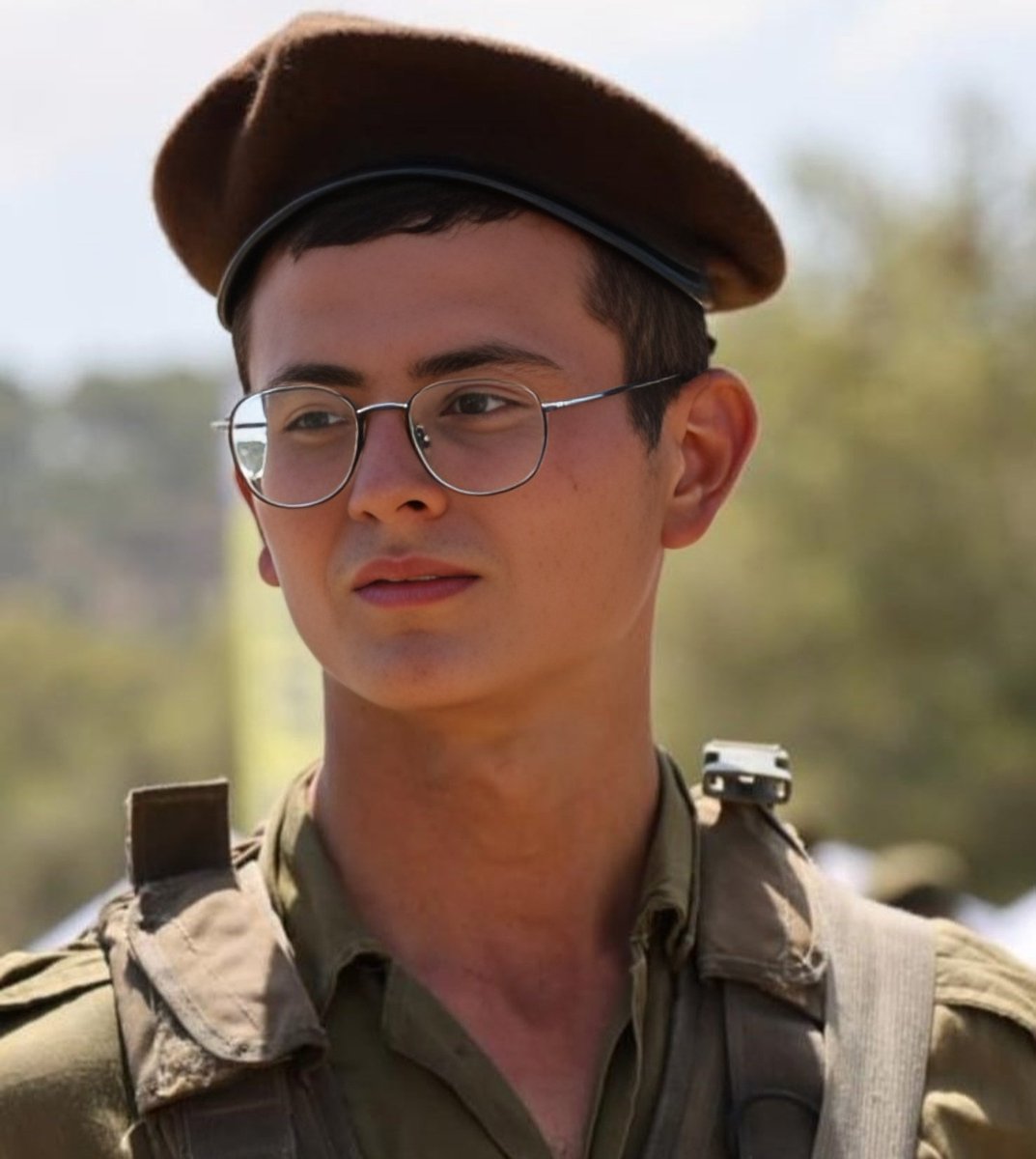 On October 7, 2023, Golani Brigade fighters rushed toward Kibbutz Nir Am. On the way, the IDF armored vehicle carrying 19-year-old Matan Abergil was ambushed by terrorists.

When grenades were thrown inside, Matan tried to grab one and throw it out - but couldn’t. He jumped on it