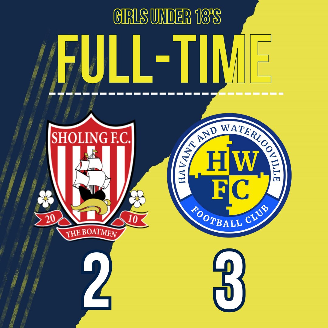 Congratulations to the Girls U18 side who came out on top in a hard fought match away to Sholing Blues.

A Hat-Trick from Poppy Richardson (sponsored by Partridge of Hampshire) gave the Hawks three points earlier today.

#COYH