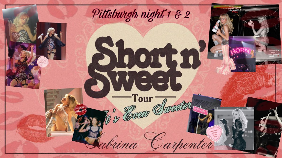 pittsburgh night 1 &amp; 2 recap !! 💋